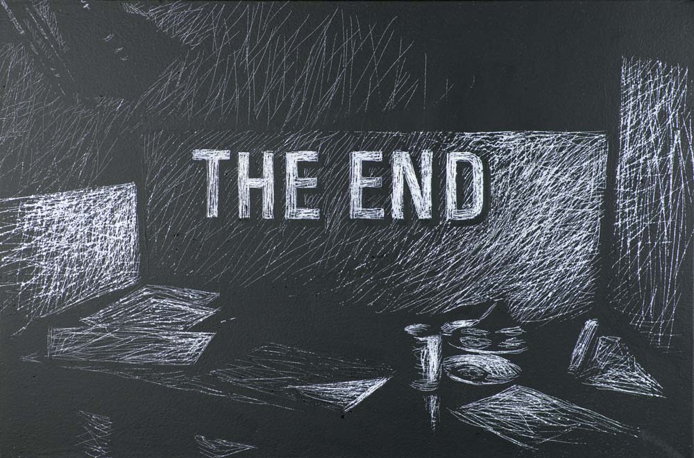 Reached the end. The end. Фон the end. Ава the end. The end изображение.